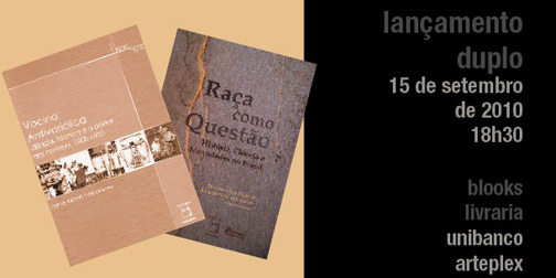 Noite de lançamentos da Editora Fiocruz contempla duas produções da Casa de Oswaldo Cruz