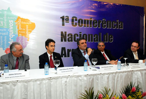 I Cnarq separa  Conselho Nacional do Arquivo Nacional