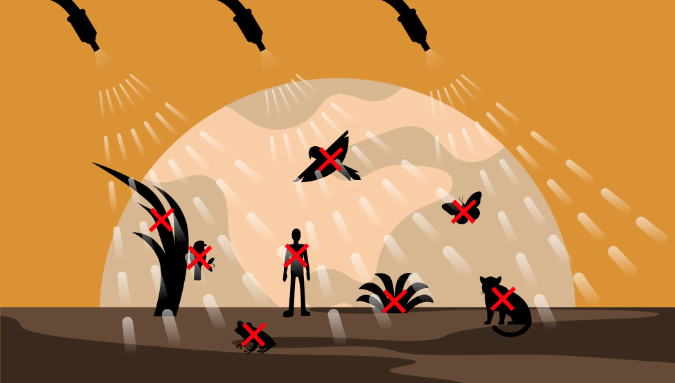 imagem de Como o combate químico a pragas e doenças na lavoura contribuiu para a degradação ambiental