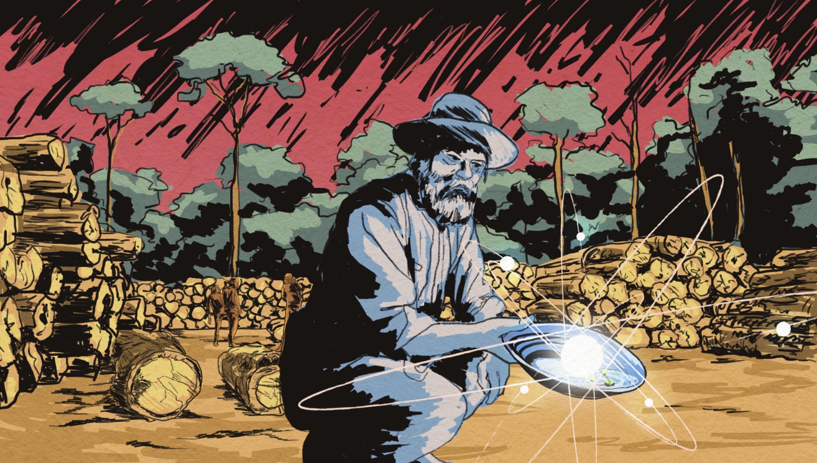 Como uma ferramenta usada na produção da bomba atômica foi adaptada para os estudos pioneiros sobre contaminação por mercúrio na Amazônia