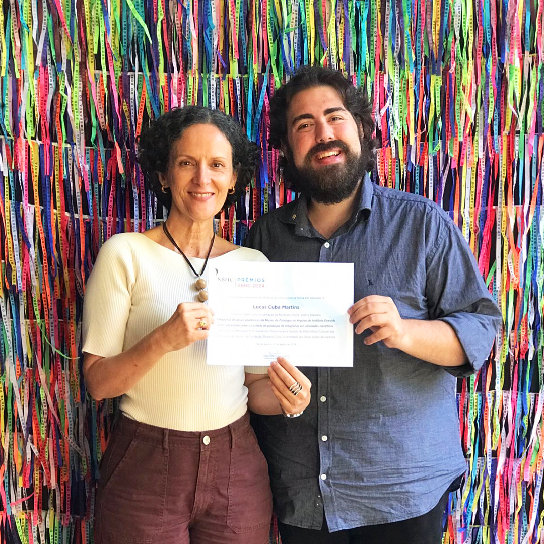 Dissertação e tese da COC são contempladas no Prêmio SBHC 2024 
