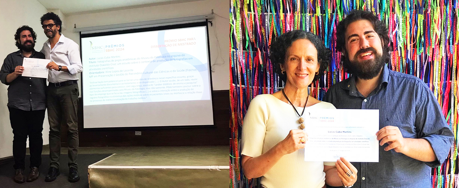 imagem de Dissertação e tese da COC são contempladas no Prêmio SBHC 2024 