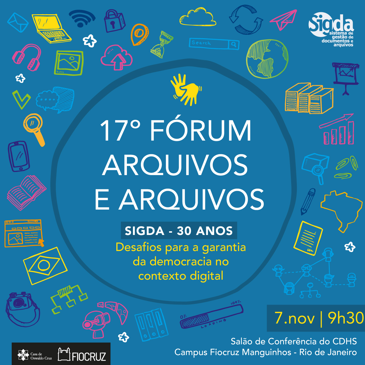 Fórum Arquivos e Arquivos debate desafios para a garantia da democracia no contexto digital  