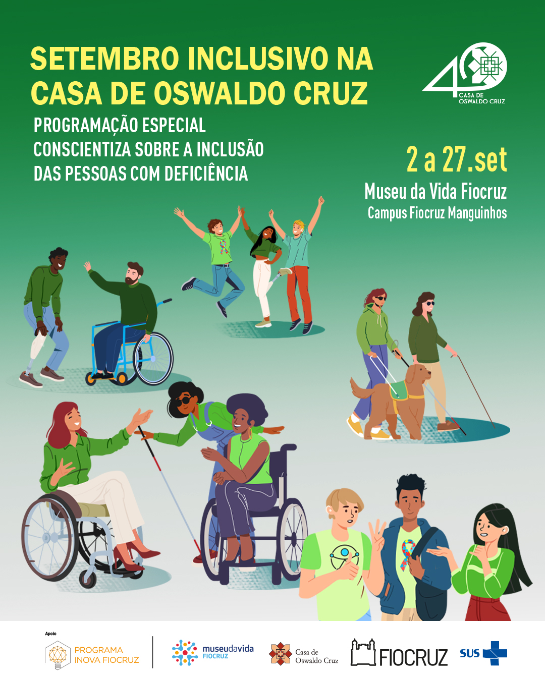 Museu da Vida Fiocruz promove Setembro Inclusivo 2025