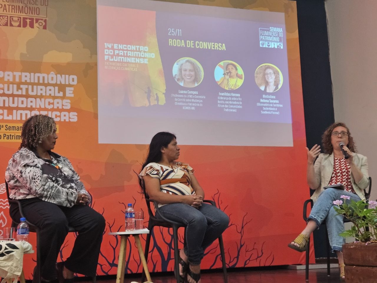 Semana Fluminense do Patrimônio discute impactos da crise climática