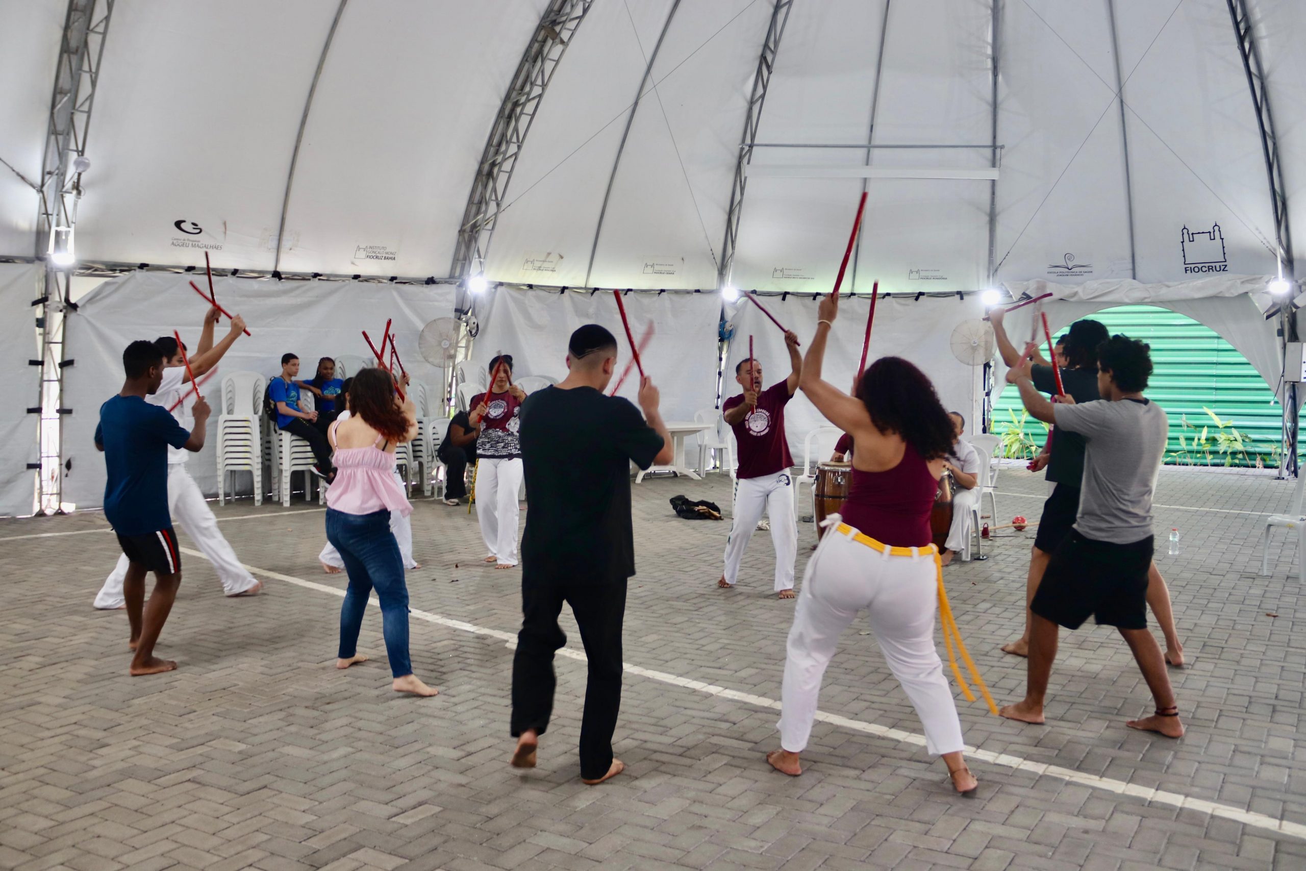 Agenda Fio de Cultura tem capoeira, jongo e passinho no Museu da Vida Fiocruz